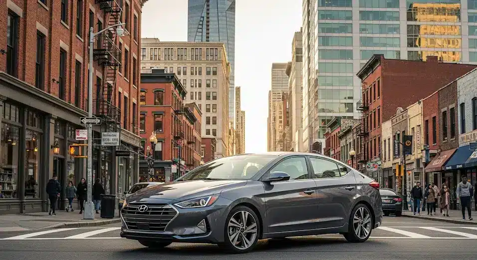 hyundai elantra for rent