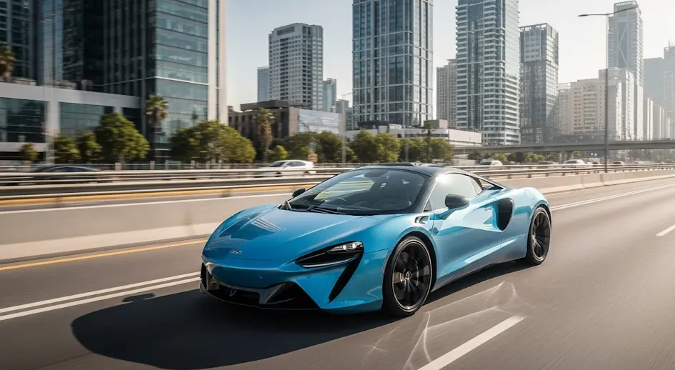 mclaren artura for rent