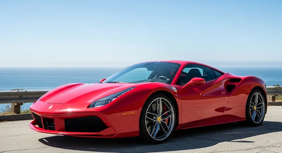  rental car dubai ferrari
