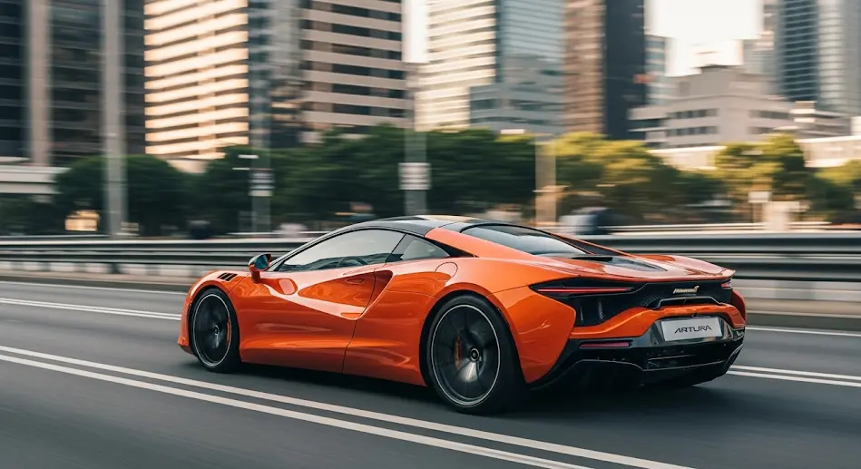 renting mclaren artura dubai