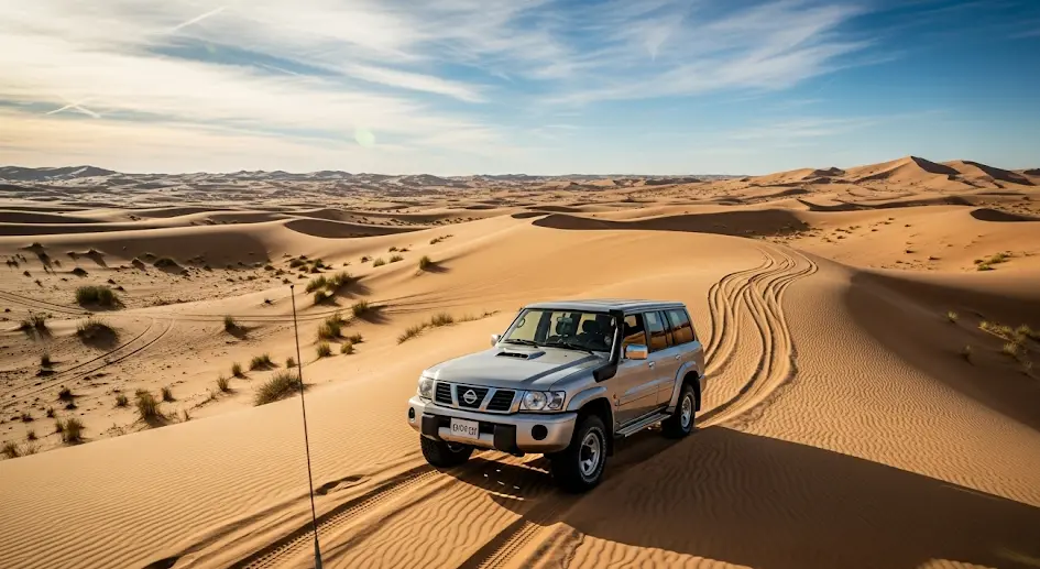 renting nissan patrol