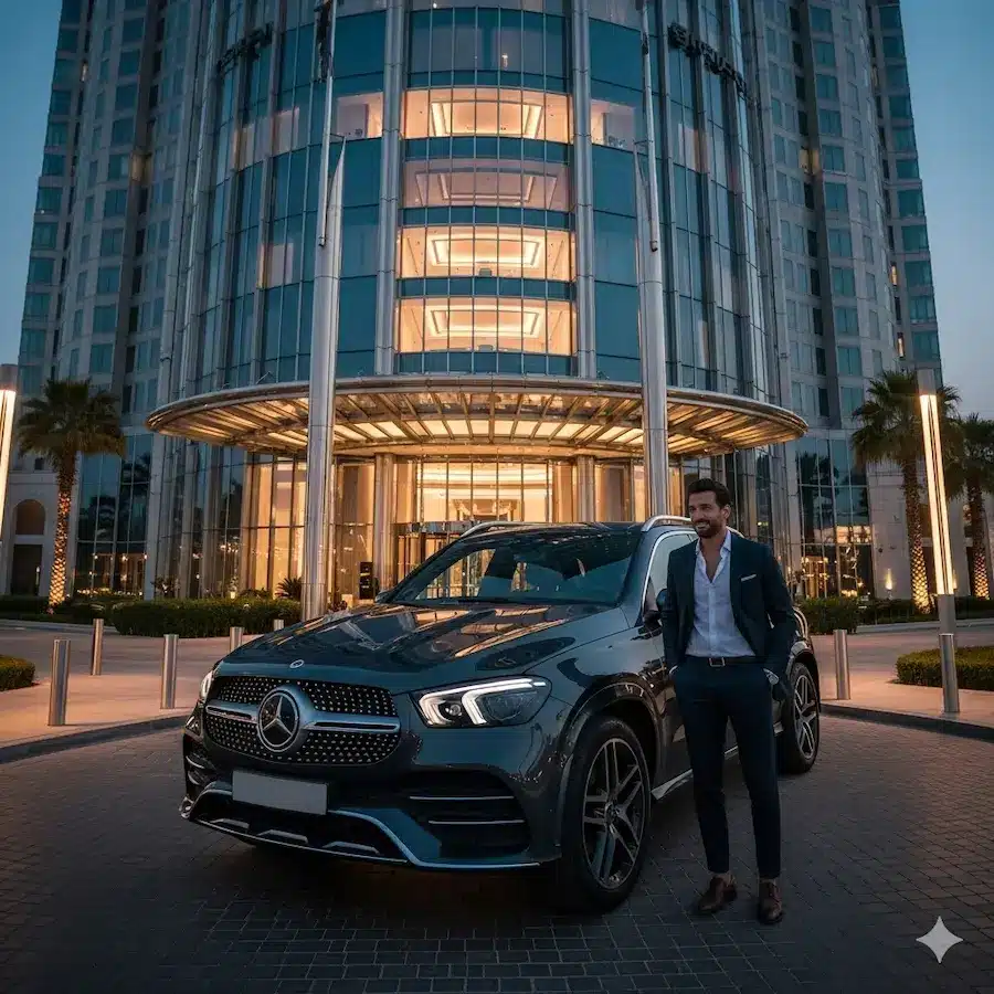 Drive Mercedes GLE in UAE