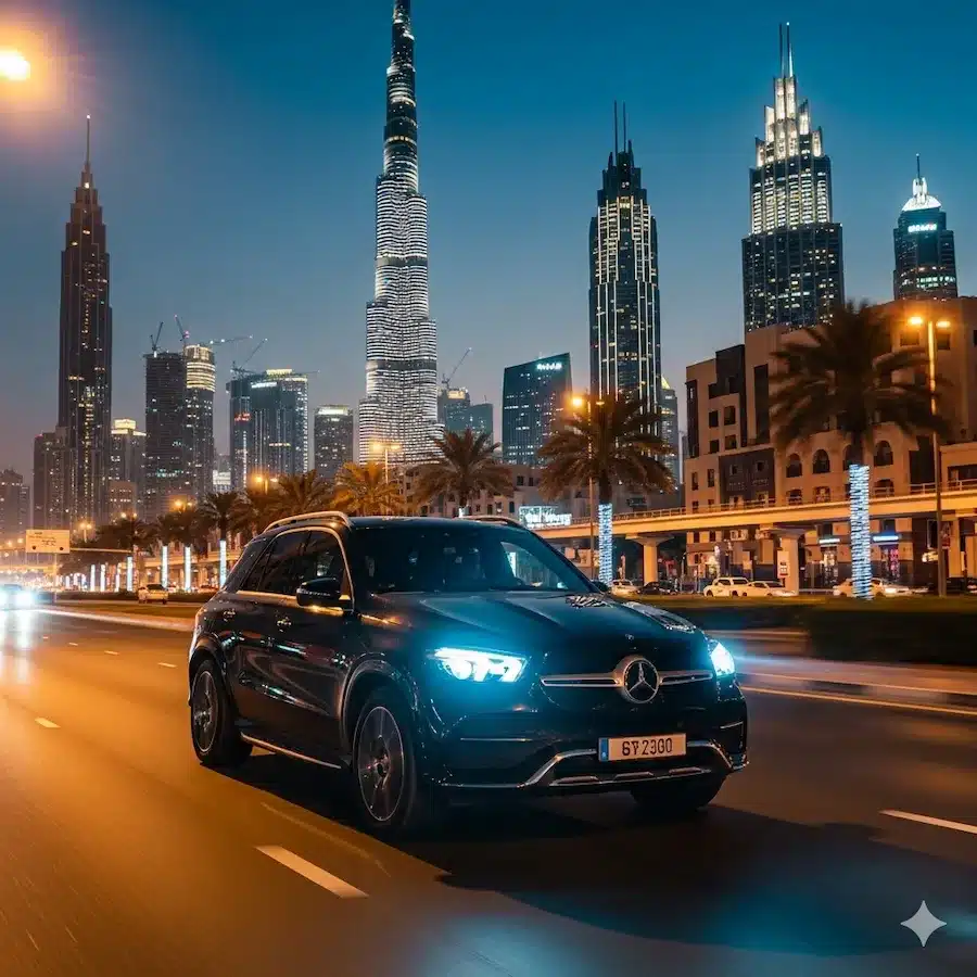 Rent Mercedes GLE in Dubai