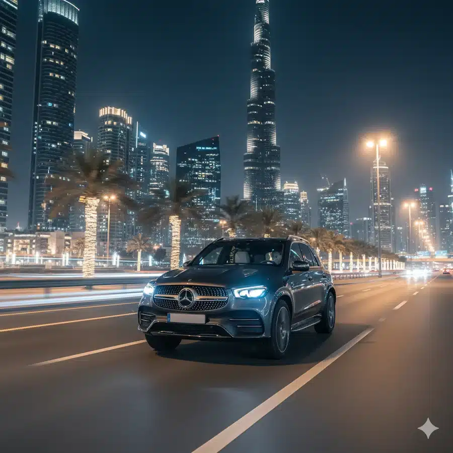 luxury Mercedes GLE