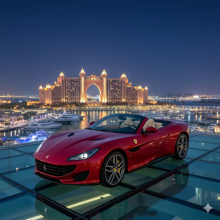 Rent A Ferrari Portofino In Dubai