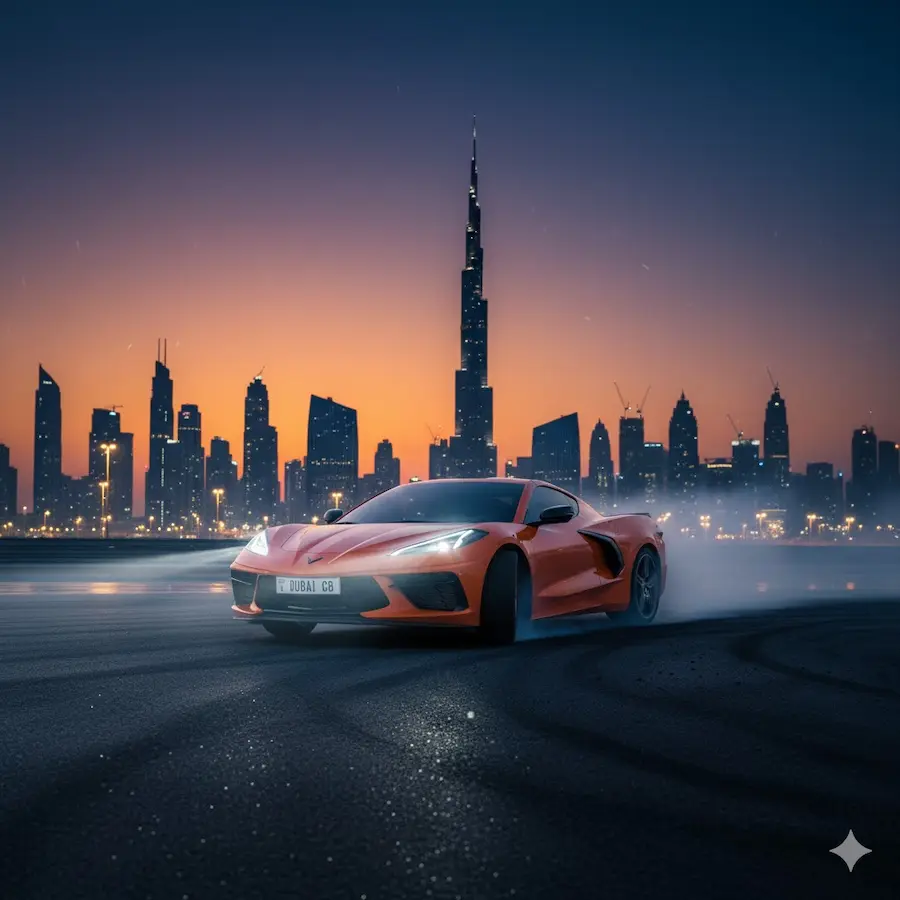 rent a Corvette C8