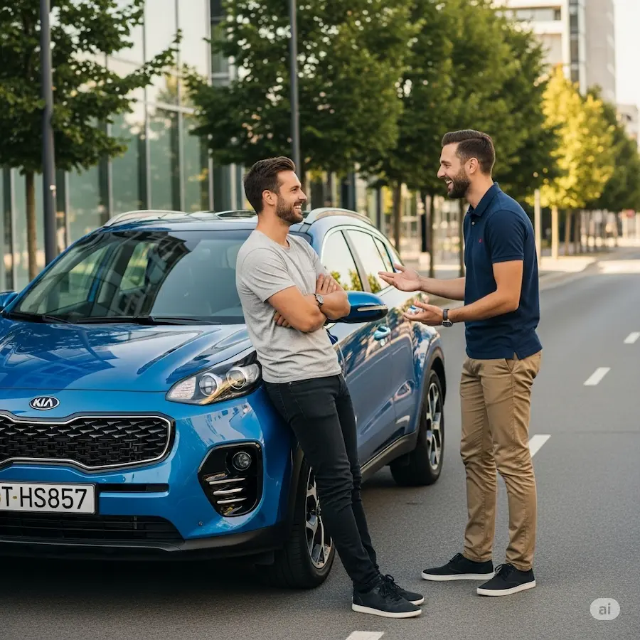 Drive Kia Sportage in dubai