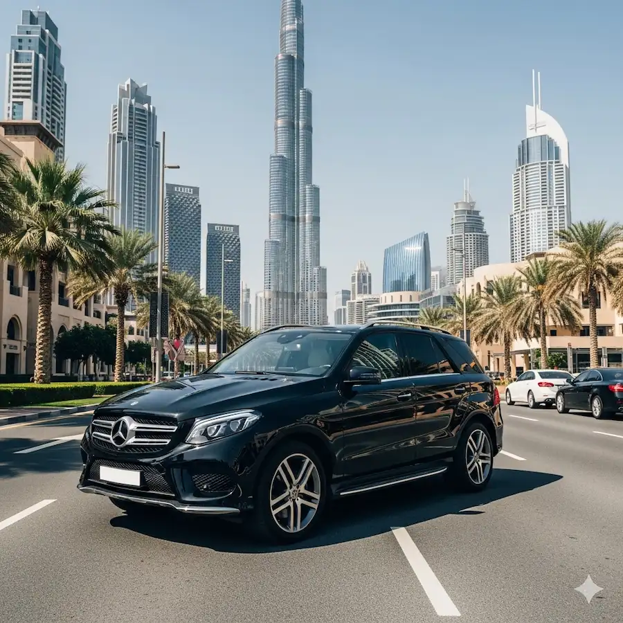 Drive mercedes gle 350 in dubai