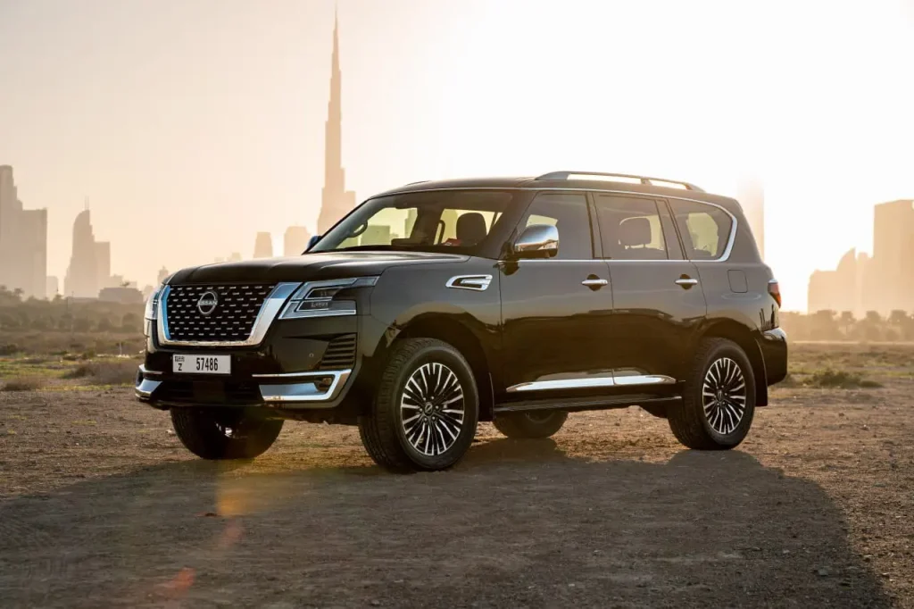 ‏nissan patrol platinum rent a car dubai 