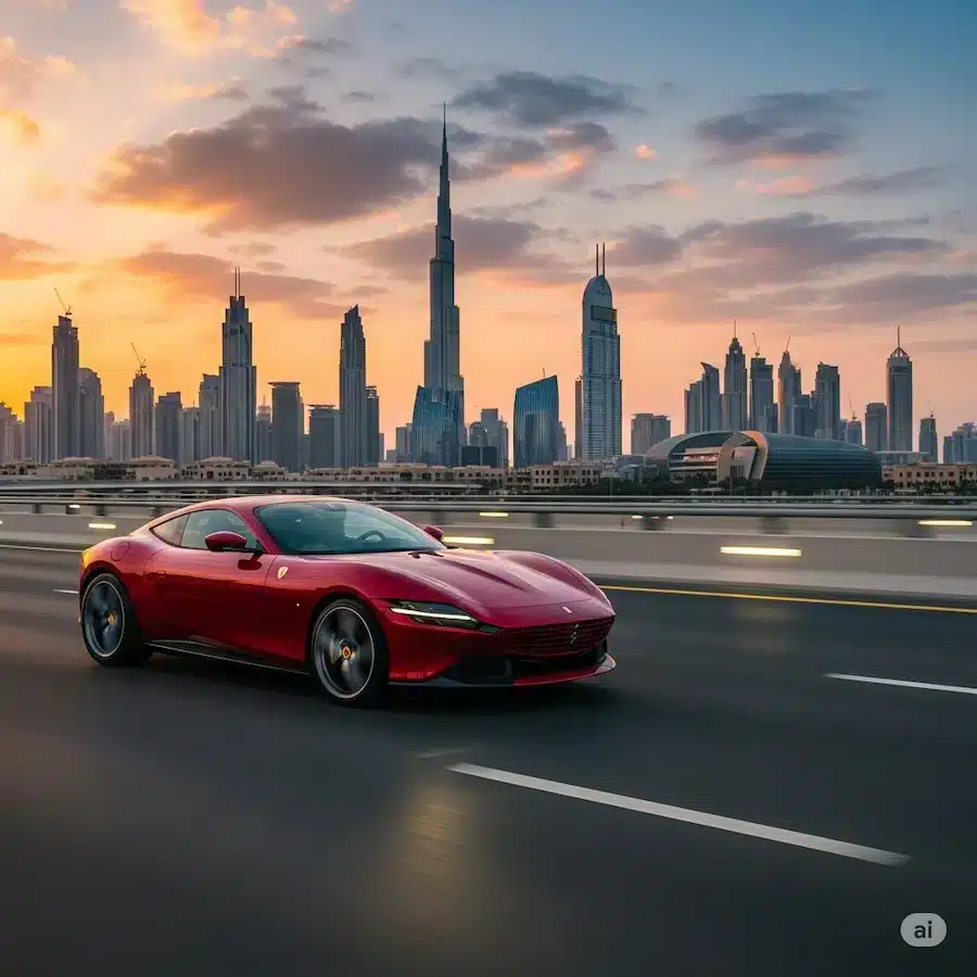 Rent Ferrari in dubai