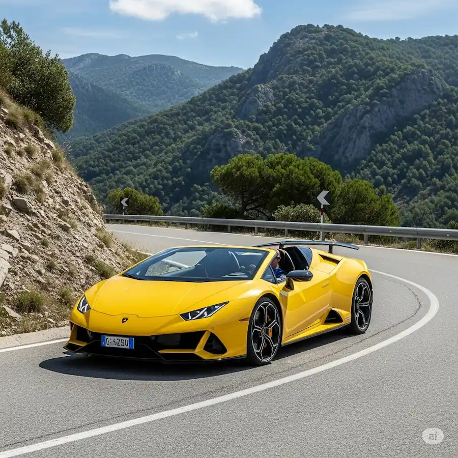 Rent Lamborghini in dubai