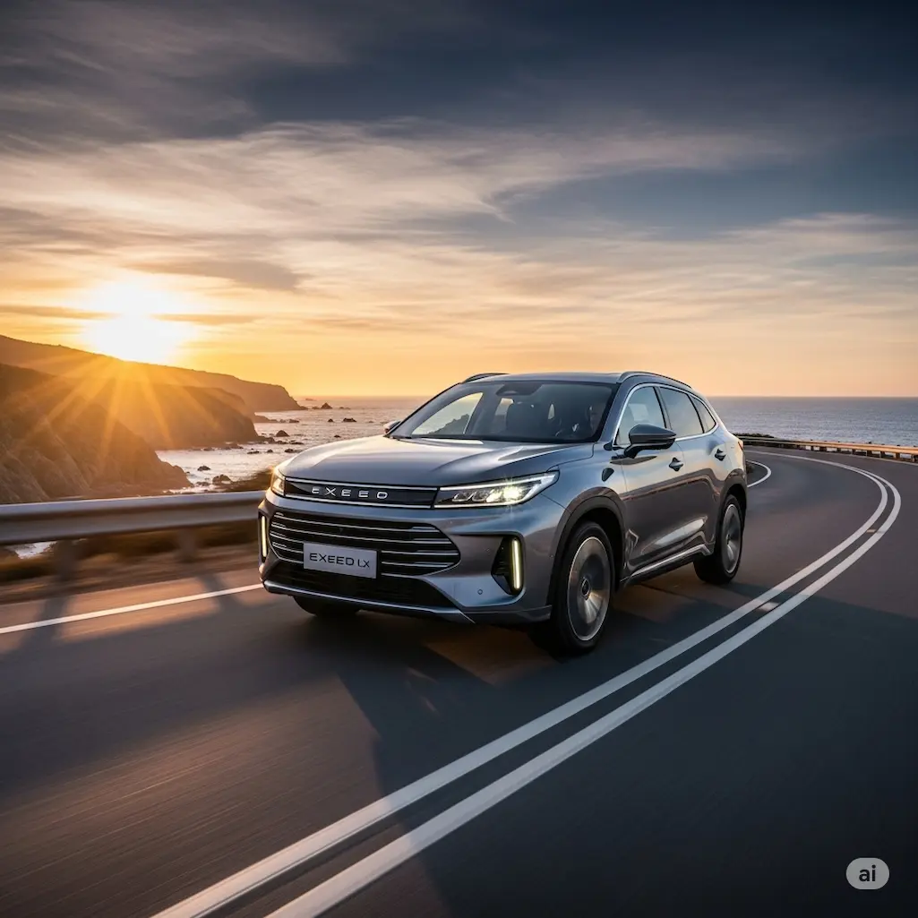 Exeed LX 2025 2 Rental Exeed LX 2025 in dubai