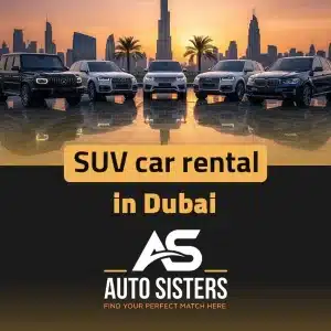 SUV car rental in Dubai