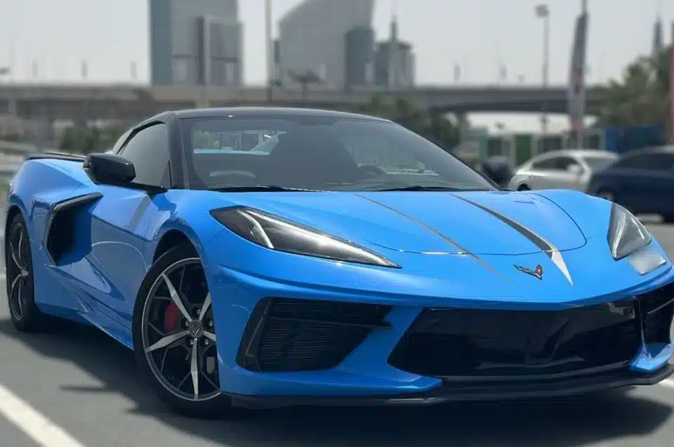 rent chevrolet corvette dubai
