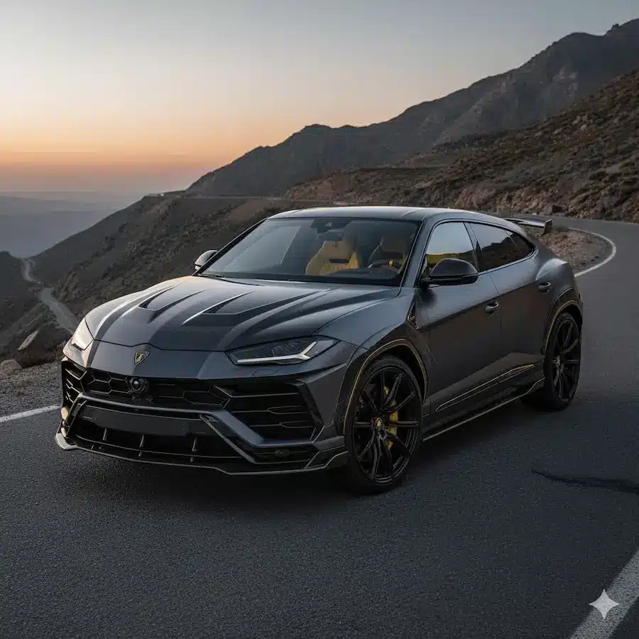 استئجار سيارة لامبورغيني أوروس منصوري