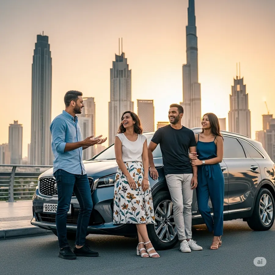 Rental Kia Sorento advantage