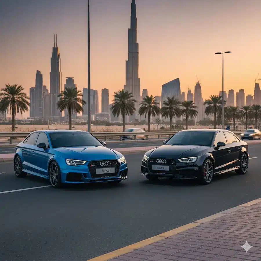 Audi RS3 Rental Price Dubai