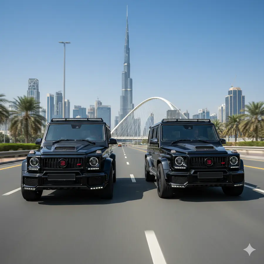 Brabus G Wagon Rental Dubai Price