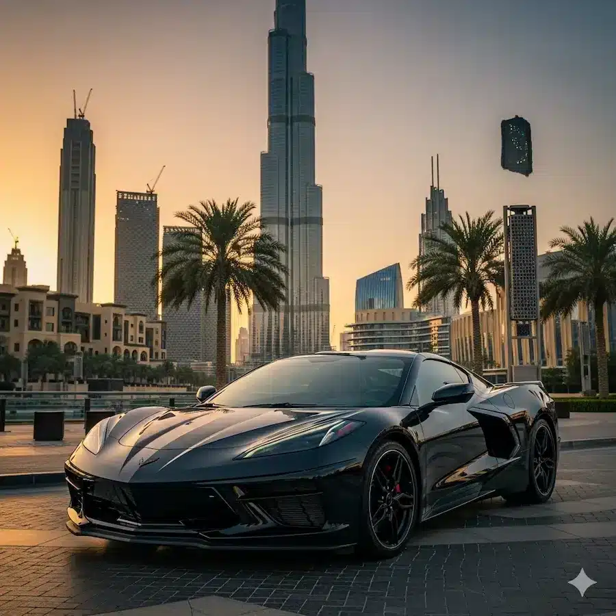 Chevrolet Corvette C8 in Dubai