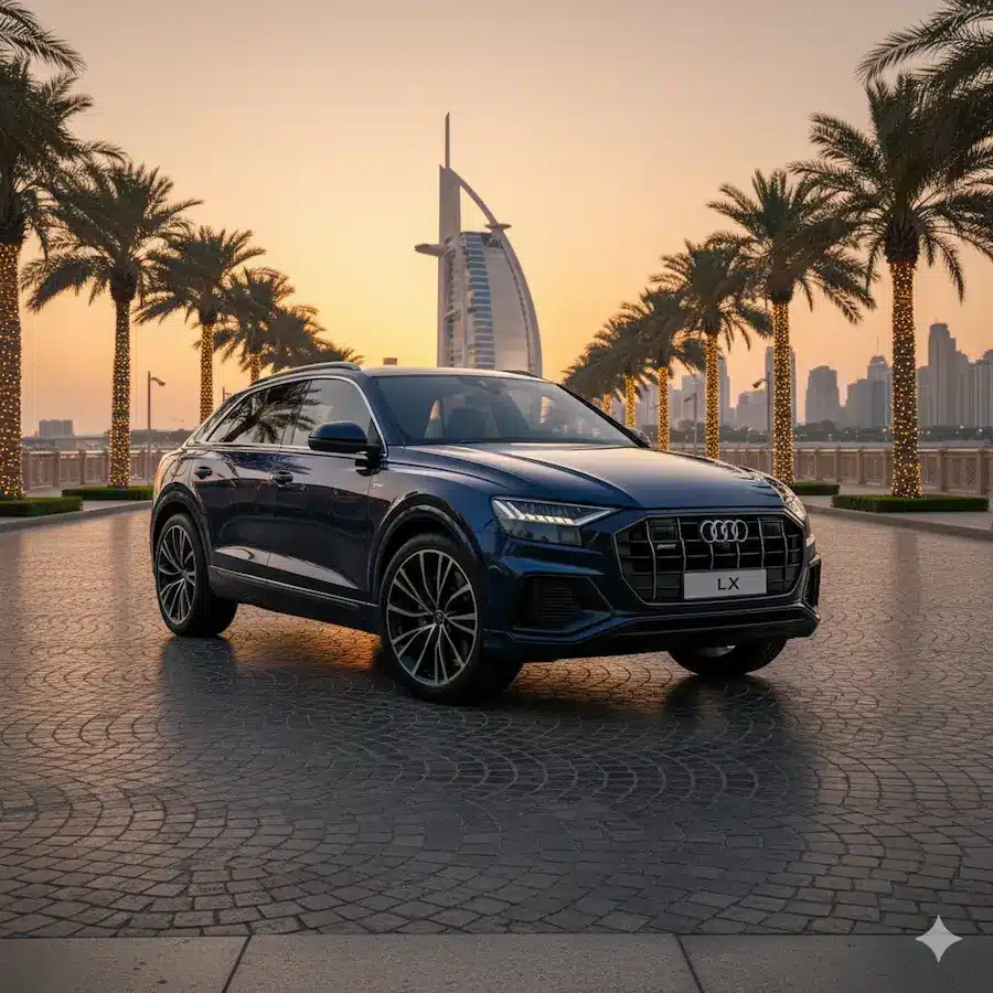Drive Audi Q8 in Dubai