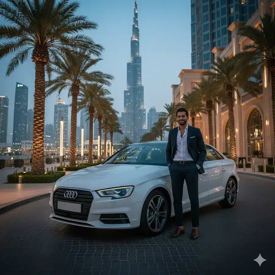 Drive Audi in Dubai