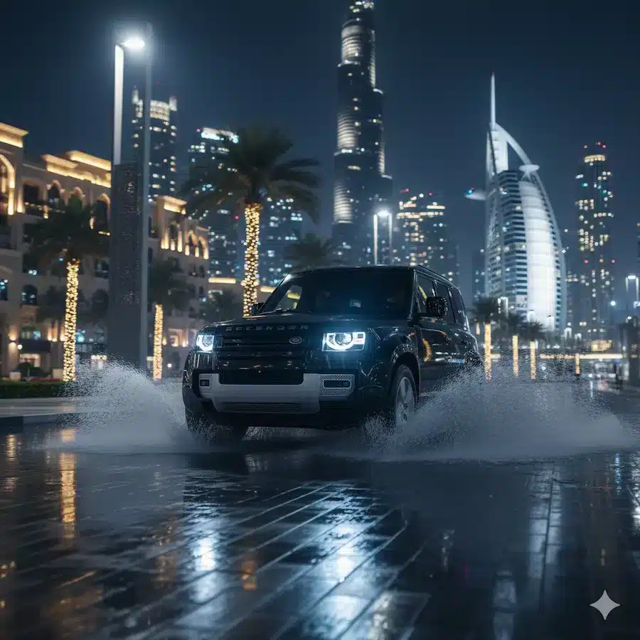 Drive the Range Rover in dubai