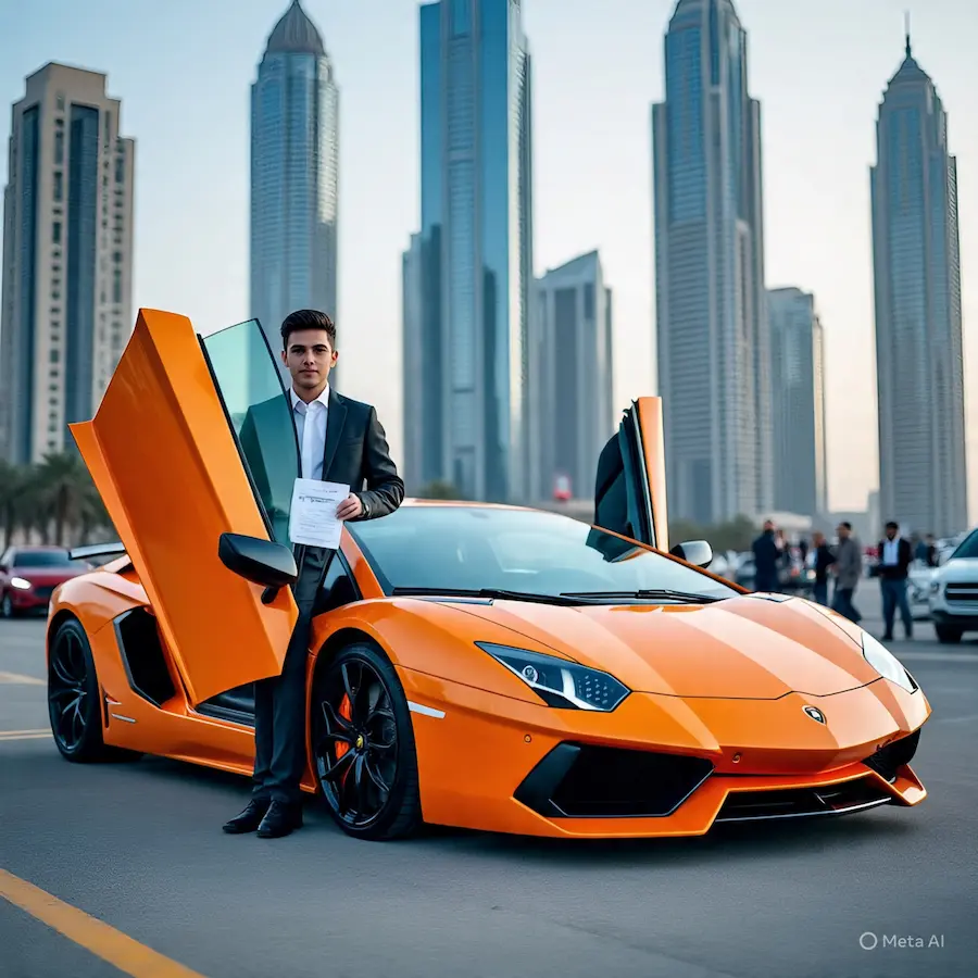 Dubai Lamborghini hire