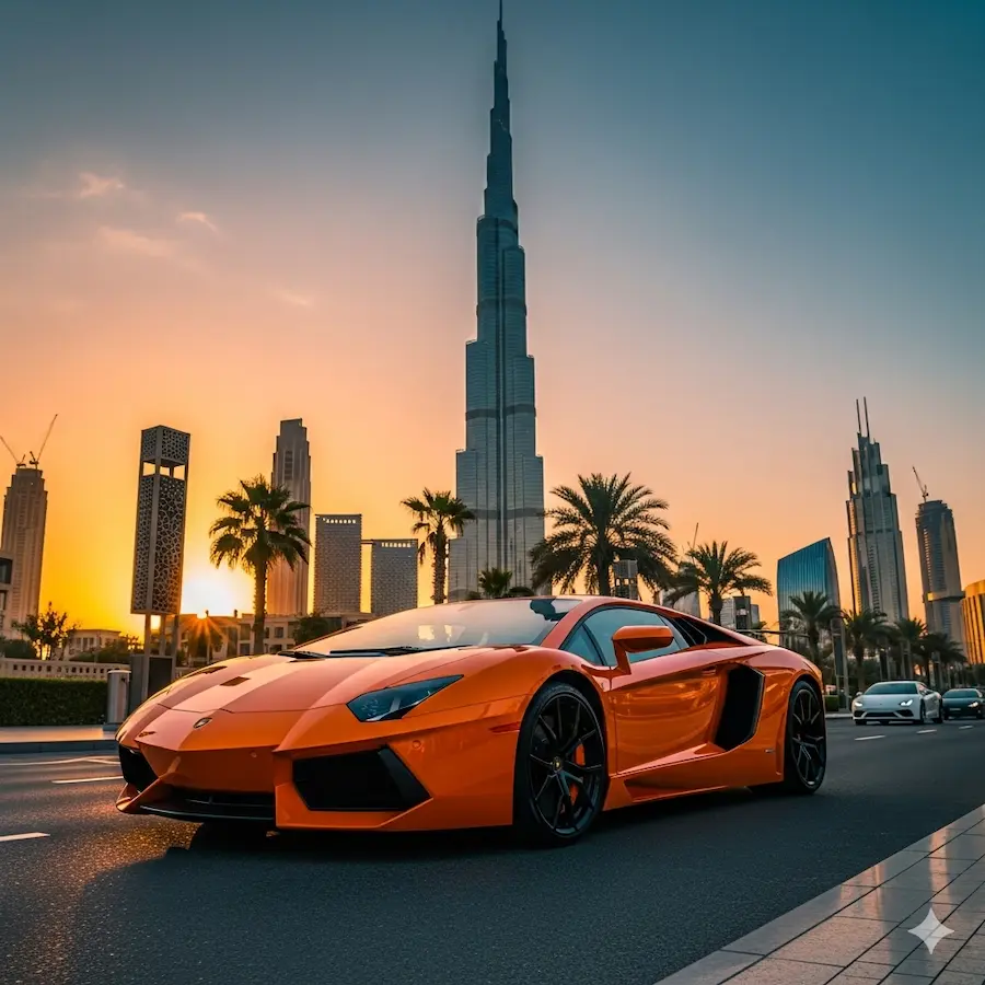 Lamborghini rentals in Dubai