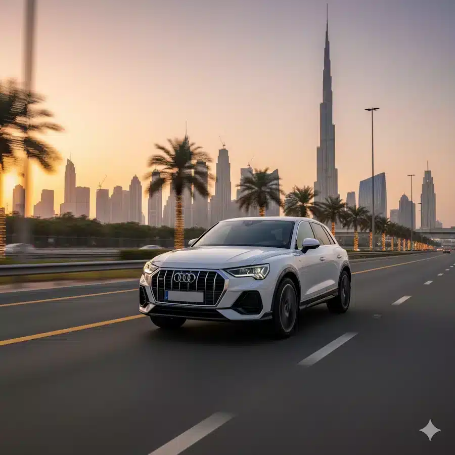 Rent Audi Q3 in Dubai