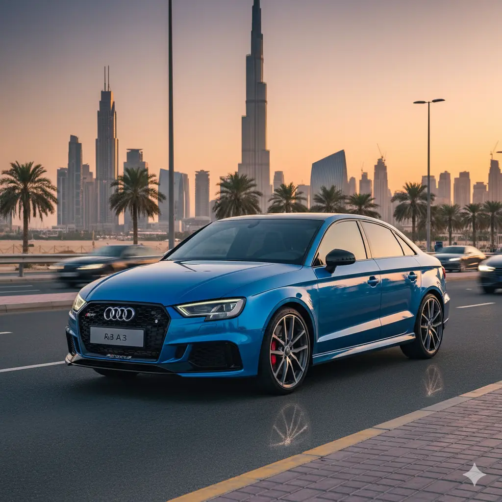 Audi RS3 Rental Price Dubai