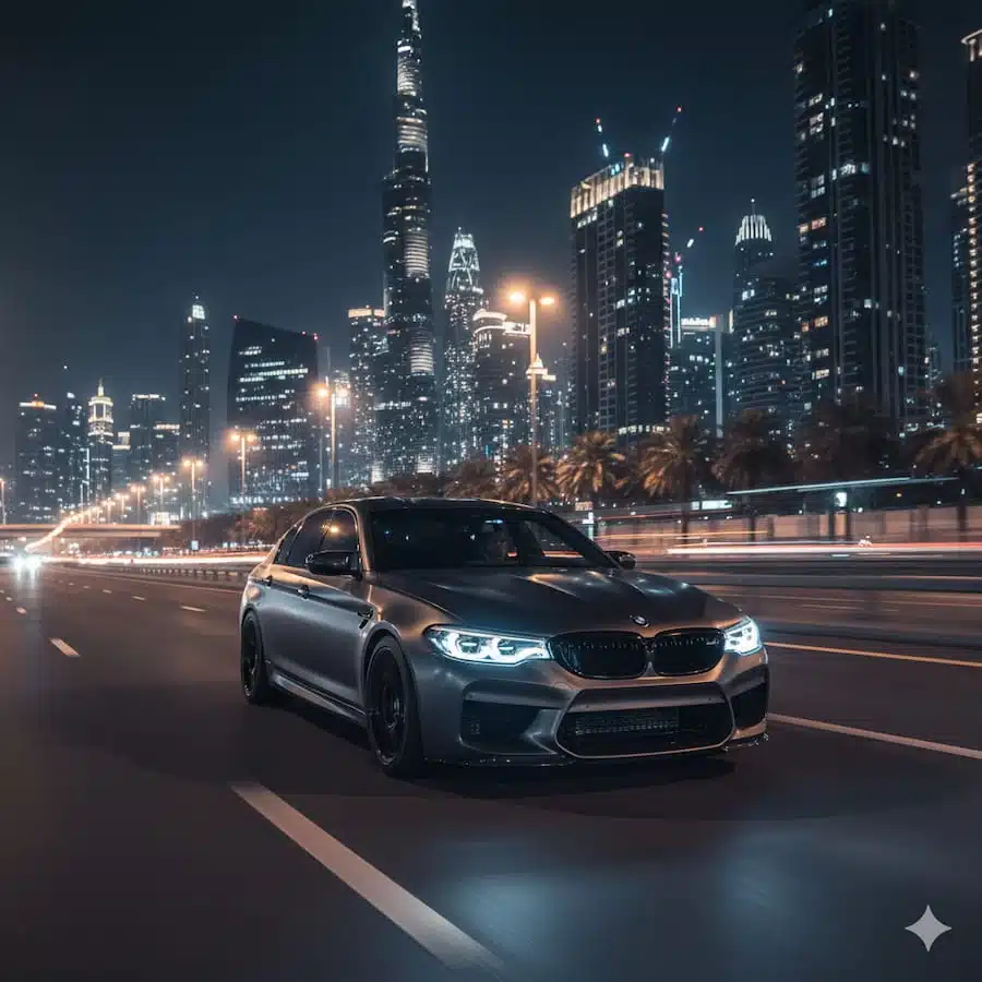 Rent BMW M5 in Dubai