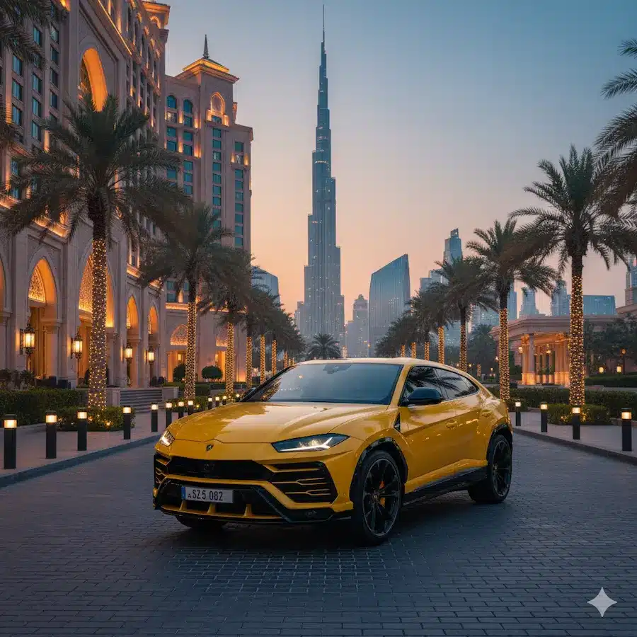 Rent Lamborghini in Dubai