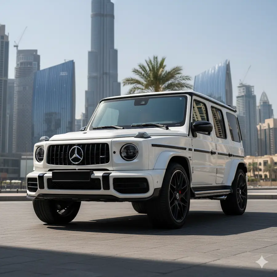  Rent a Mercedes AMG G63 in Dubai