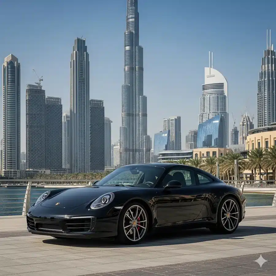 Rent a Porsche in Dubai