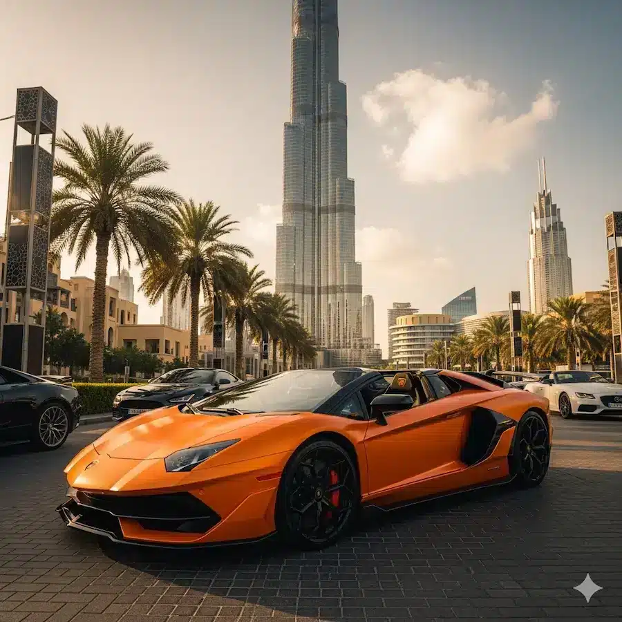 Renting a Lamborghini