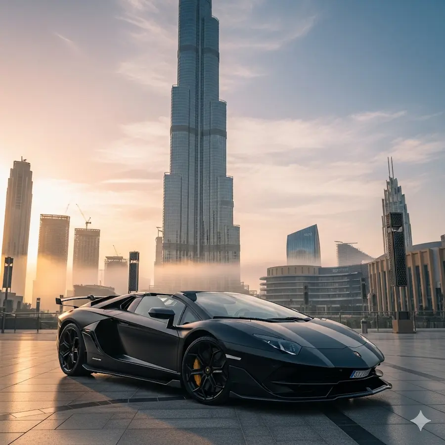 Requirements to rent a Lamborghini in Dubai