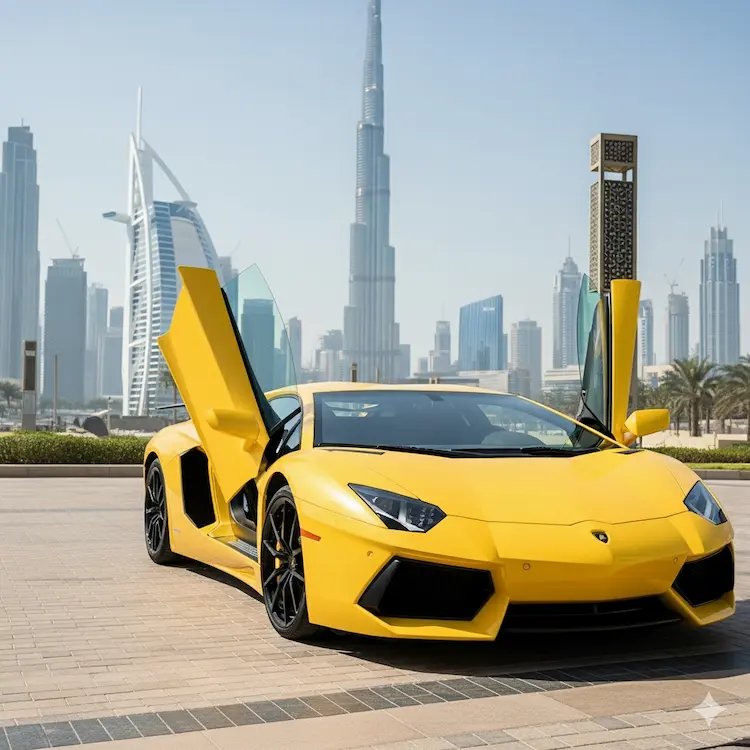 Supercar rental Dubai without a deposit