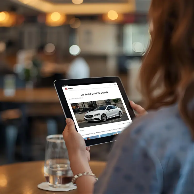 car rental dubai with no deposit