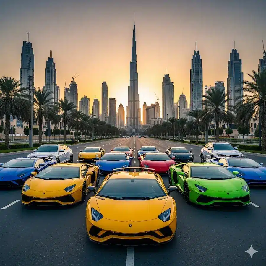 lamborghini rental cost per day dubai