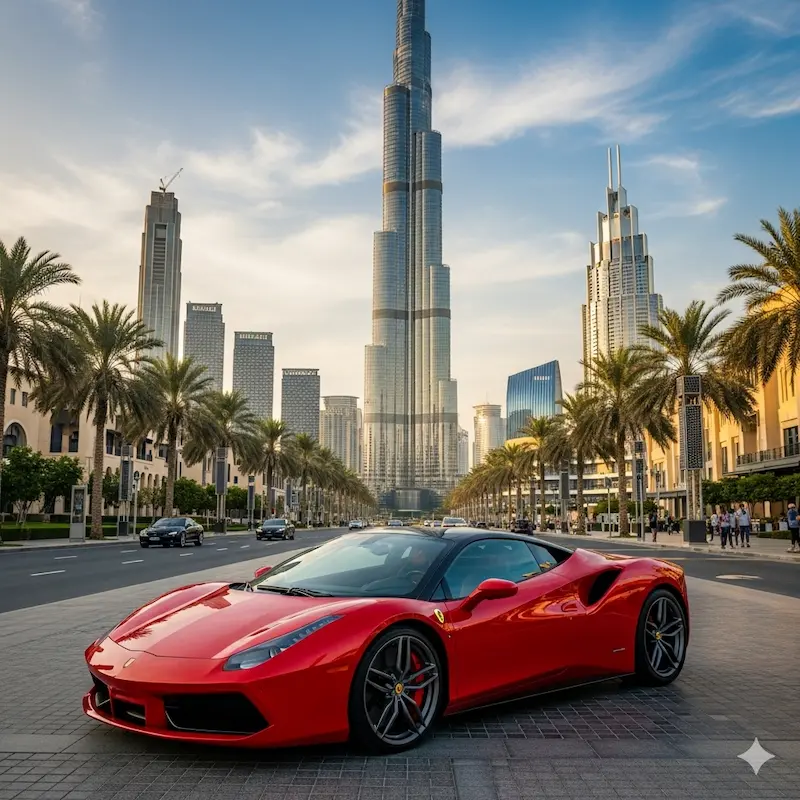dubai sports car rental