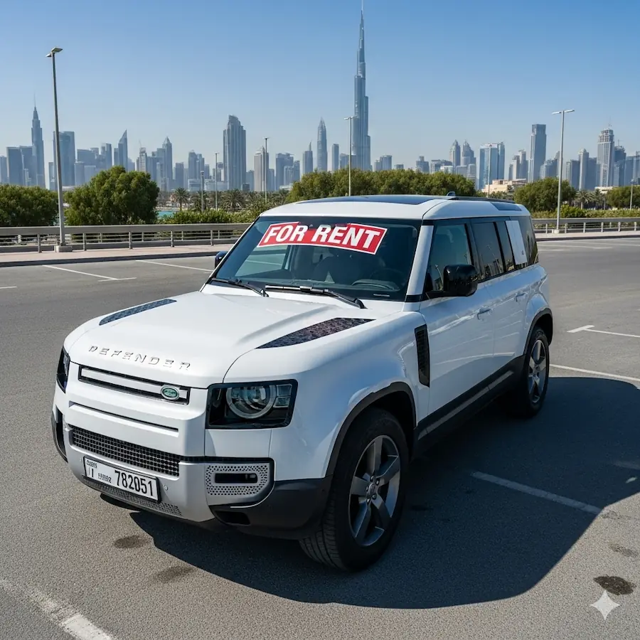 defender 4x4 rental dubai price