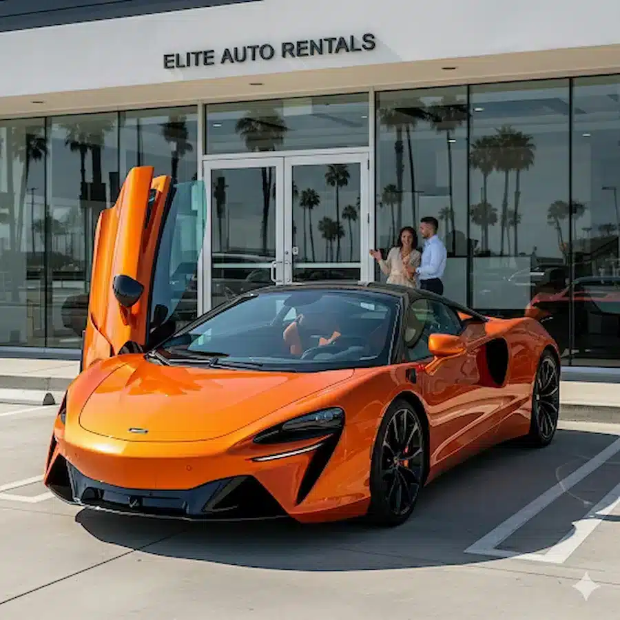 mclaren artura for rent