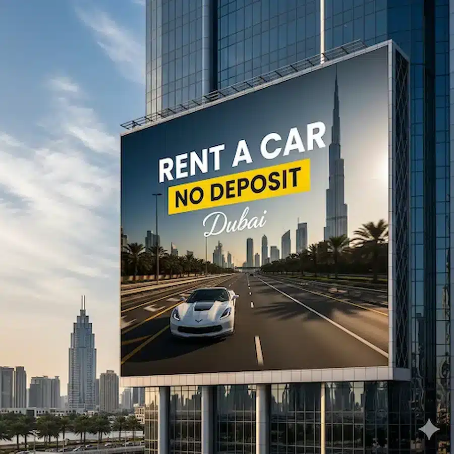 no security deposit car rent dubai