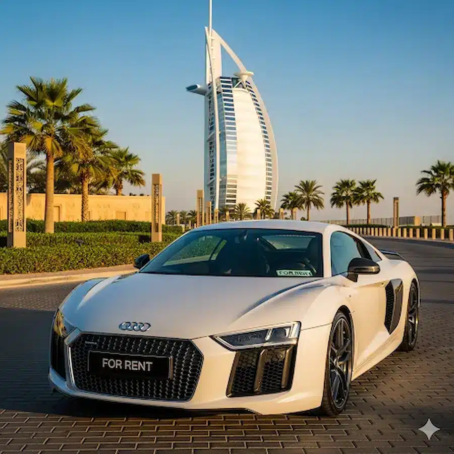 audi car rental dubai
