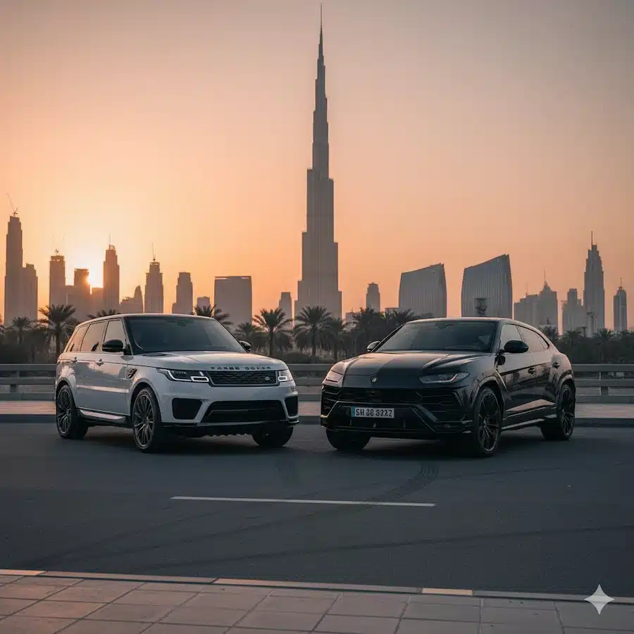 weekly car rental dubai