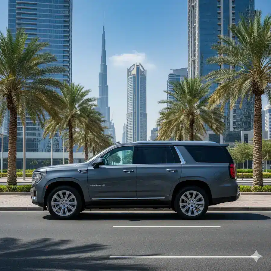 gmc yukon rent per day dubai