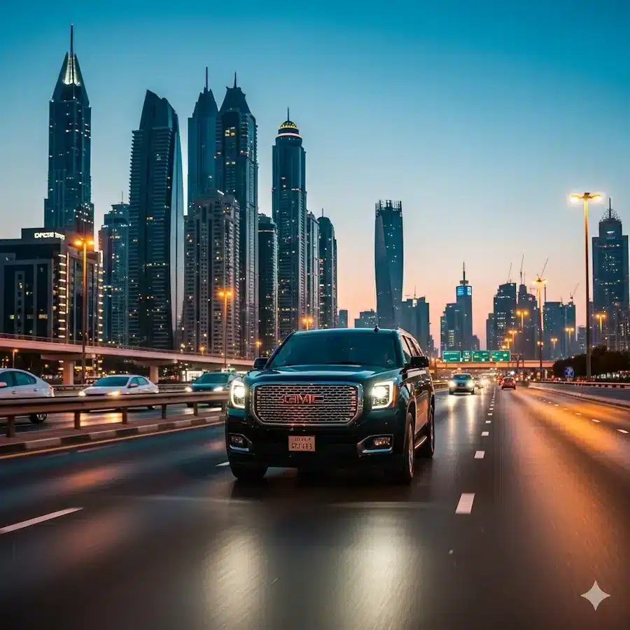 gmc yukon rental cost dubai