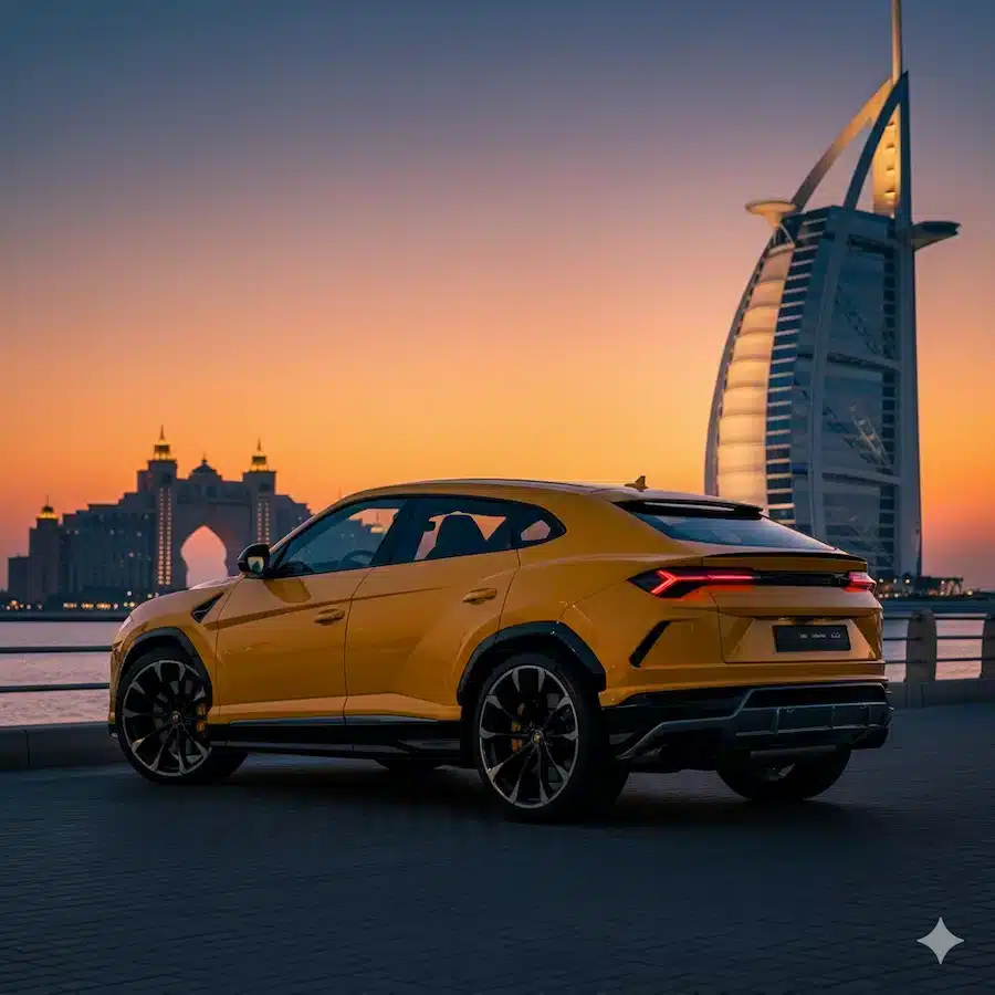 lamborghini urus rent price dubai