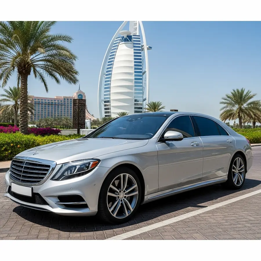 rent mercedes benz s500 with driver dubai