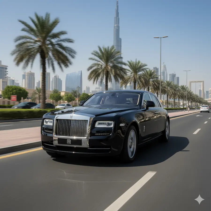 cost of renting a rolls royce in dubai